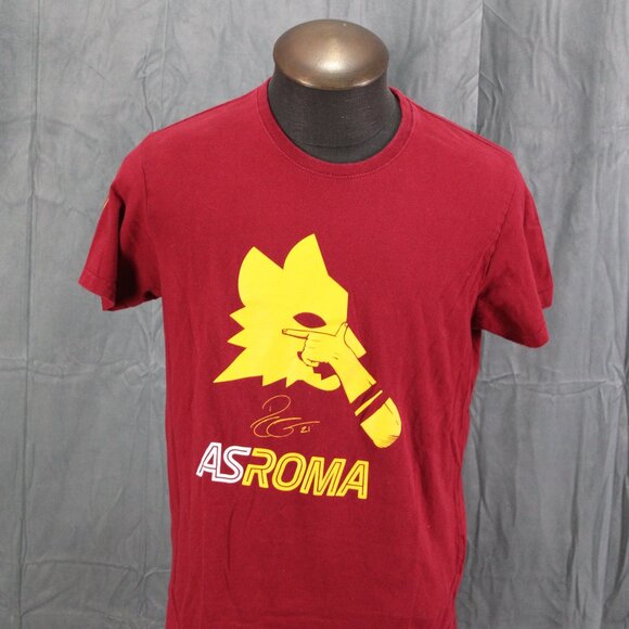 AS Roma Shirt - Paulo Dybala team logo graphic - Men's Large - Picture 3 of 8
